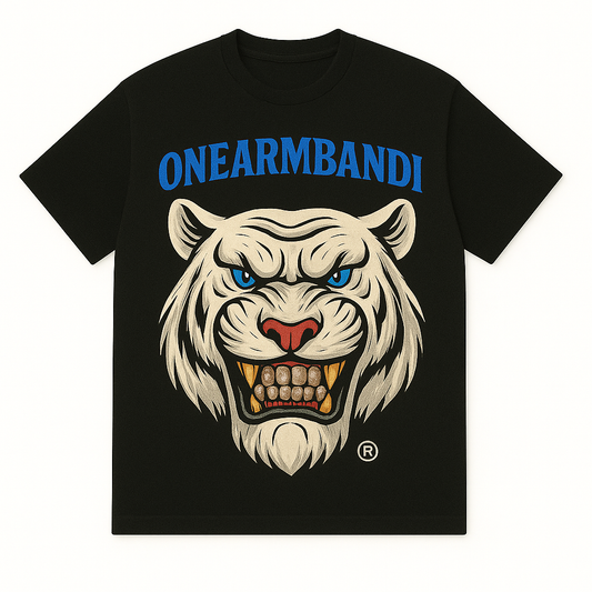 "Bandi Shine Ghost-Stripe Tee"