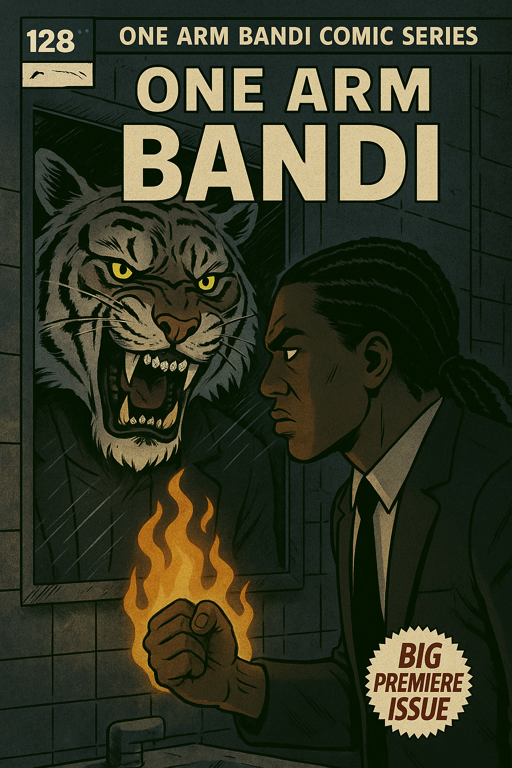OneArmBandi Book 1 - "The Chosen" Collectible Comic Print