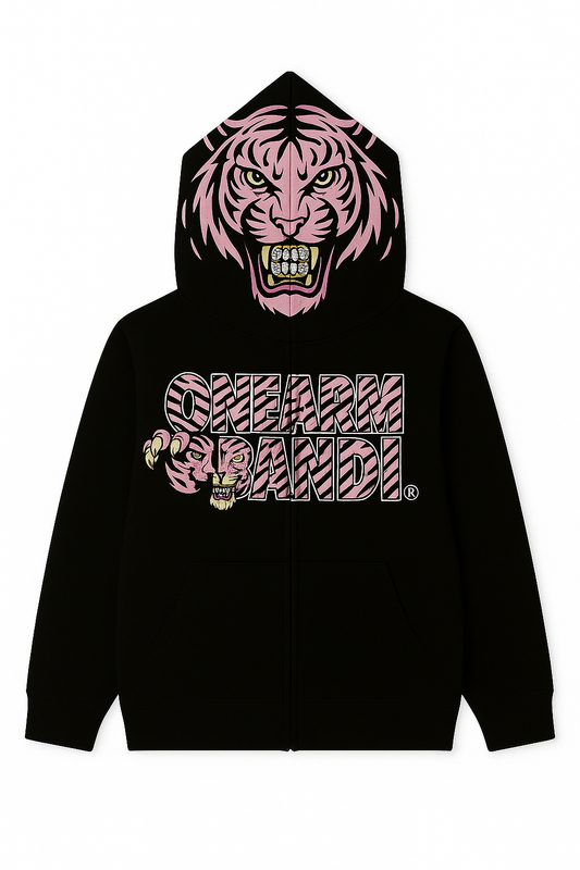 "Bandi Diamond Roar Pink Hoodie "