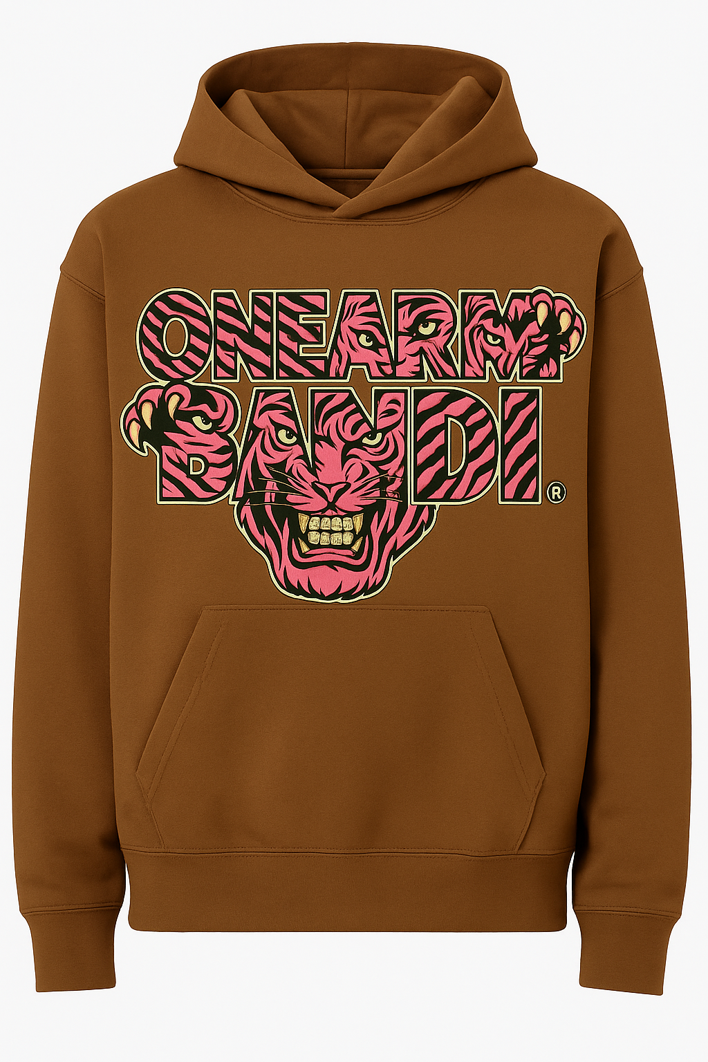 "Legacy Roar Brown Hoodie"