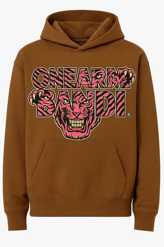 "Legacy Roar Brown Hoodie"
