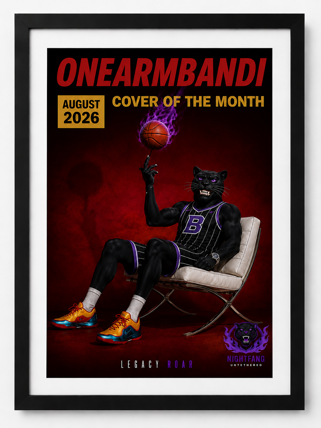 ONEARMBANDI — "AUGUST 2026: COVER OF THE MONTH"