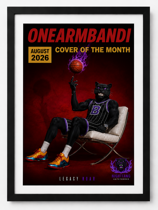 ONEARMBANDI — "AUGUST 2026: COVER OF THE MONTH"
